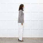 Wyse Beige Cashmere Blend Rollneck