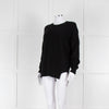 Strenesse Black Wool/Cashmere Mix Jumper