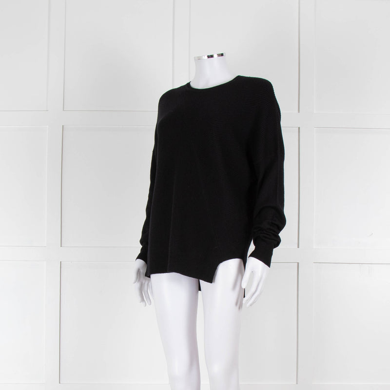 Strenesse Black Wool/Cashmere Mix Jumper