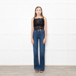 Paco Rabanne Black Lace Tank Top