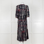 Ba&sh Isolde Blue Tie Dye Maxi Dress