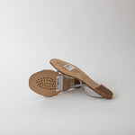 Pedro Garcia Titanium Diamante Flat Sandals