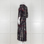 Ba&sh Isolde Blue Tie Dye Maxi Dress