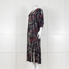 Ba&sh Isolde Blue Tie Dye Maxi Dress