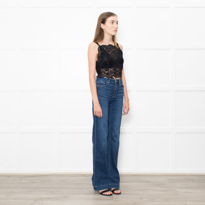 Paco Rabanne Black Lace Tank Top