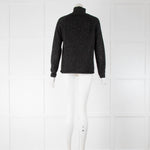 Jumper 1234 Black Sparkly Cashmere Jumper