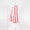 Devotion Twins Pink Beige Cotton Sleeveless Tiered Dress