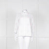 Daniel & Mayer White Pink Star Embroidered Shirt