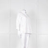 Daniel & Mayer White Pink Star Embroidered Shirt