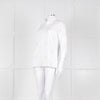 Daniel & Mayer White Pink Star Embroidered Shirt