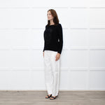Zadig & Voltaire Black Diamanté Skull Jumper