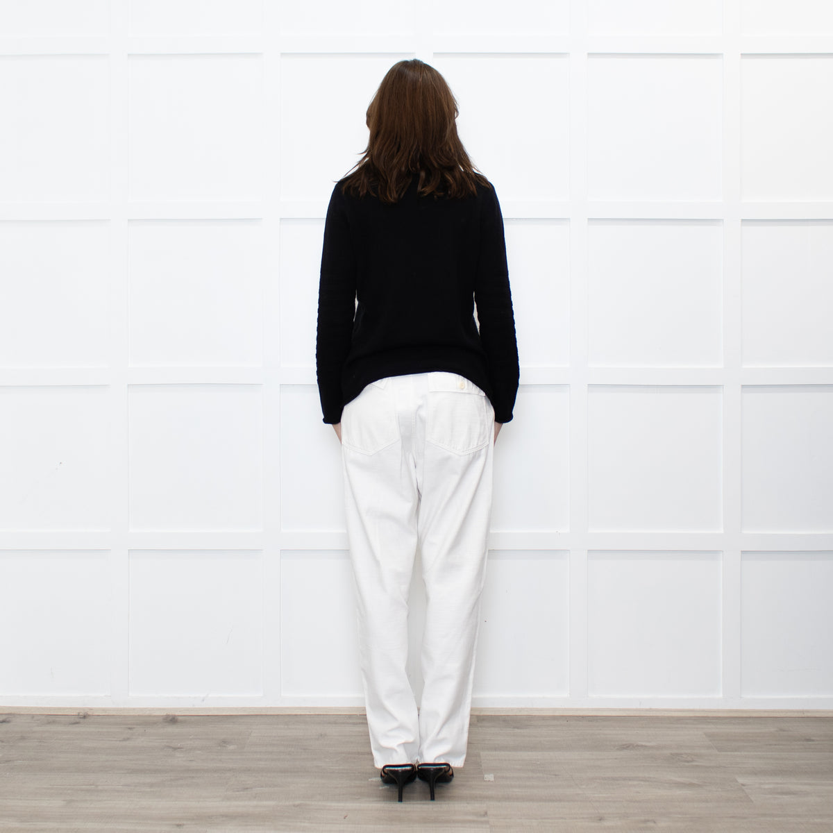 Zadig & Voltaire Black Diamanté Skull Jumper