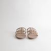 Valentino Garavani Nude Rockstud Flat Sandals