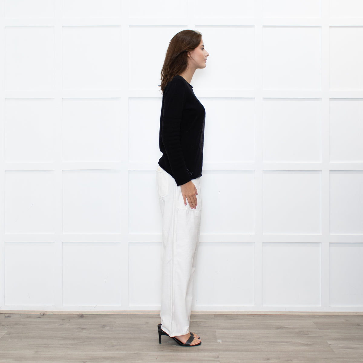 Zadig & Voltaire Black Diamanté Skull Jumper