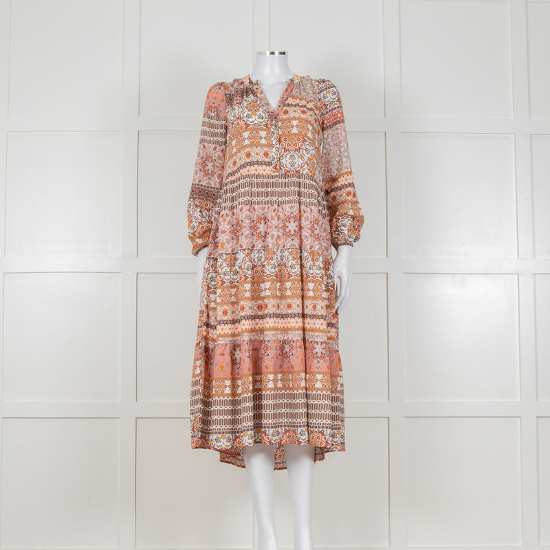 Charlotte Sparre Orange Brown Pink