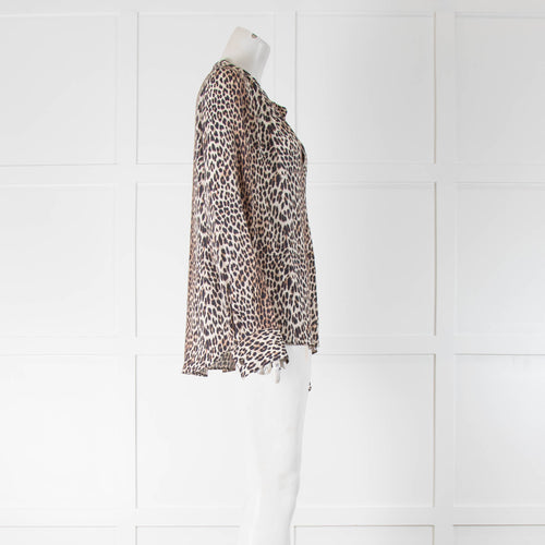 Zadig & Voltaire Animal Print Blouse