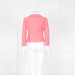 Philosophy Pink Linen Blend Short Jacket