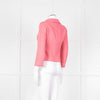 Philosophy Pink Linen Blend Short Jacket