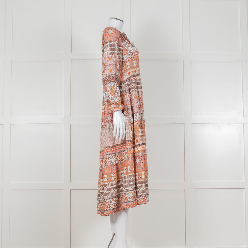 Charlotte Sparre Orange Brown Pink