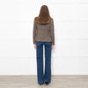 Weekend Max Mara Brown Beige Tweedy Wool Jacket