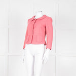 Philosophy Pink Linen Blend Short Jacket