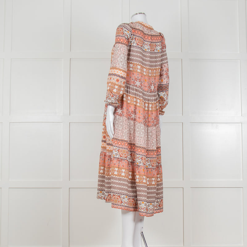 Charlotte Sparre Orange Brown Pink