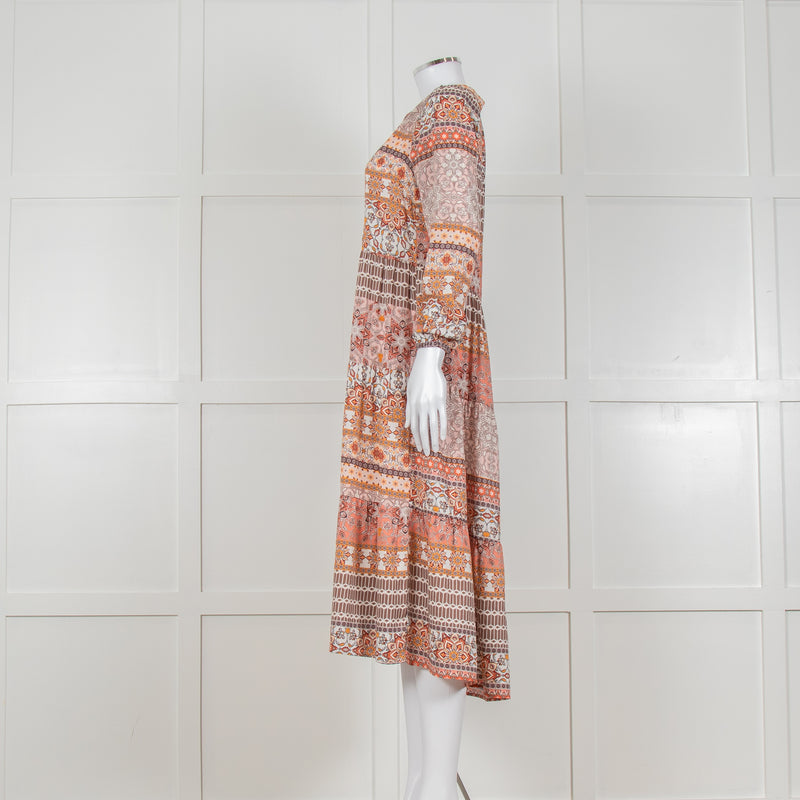 Charlotte Sparre Orange Brown Pink