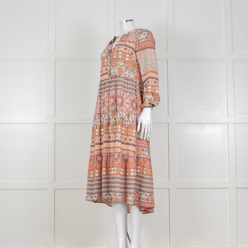 Charlotte Sparre Orange Brown Pink