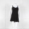 Twinset Black Knit Knot Front Open Sleeveless Top
