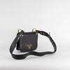 Prada Black Pionnere Saddle Bag