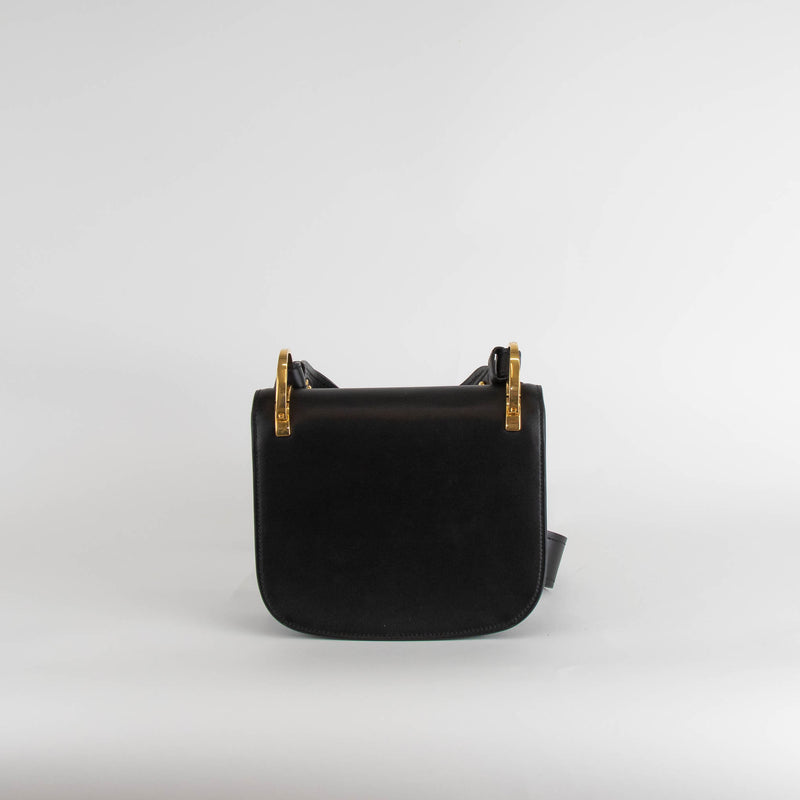 Prada Black Pionnere Saddle Bag
