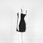 Twinset Black Knit Knot Front Open Sleeveless Top