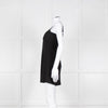 Twinset Black Knit Knot Front Open Sleeveless Top