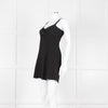 Twinset Black Knit Knot Front Open Sleeveless Top