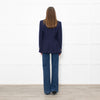 Ralph Lauren Navy Cashmere  Gold Button Blazer Jacket