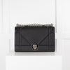 Christian Dior Black Diorama Flap Bag