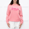 Stella McCartney Salmon Slogan Sweatshirt