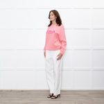 Stella McCartney Salmon Slogan Sweatshirt