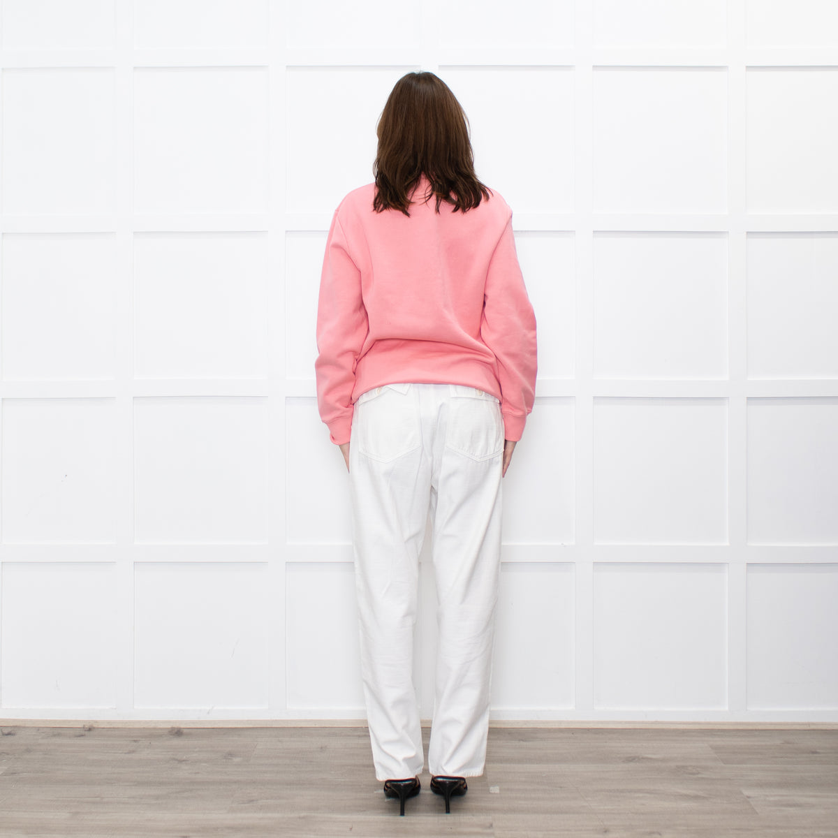 Stella McCartney Salmon Slogan Sweatshirt