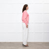 Stella McCartney Salmon Slogan Sweatshirt
