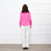 Serena Bute Lipstick Pink Satin Shirt