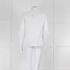 Strenesse White Cotton Wide Sleeve Tunic Top