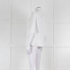 Strenesse White Cotton Wide Sleeve Tunic Top