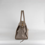Celine Taupe Leather Small Ring Bag
