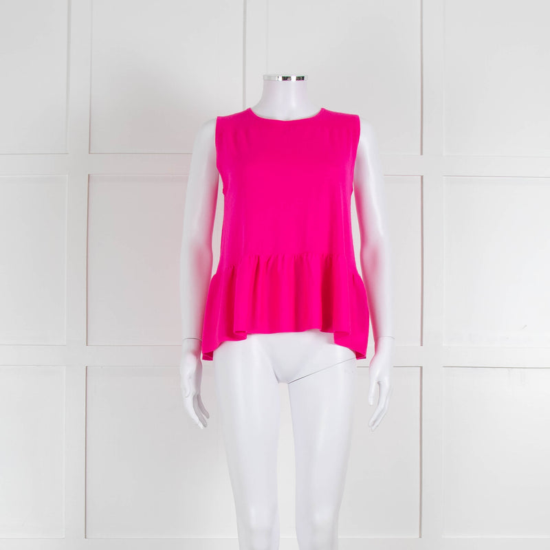 Odeeh Pink Cashmere Mix Sleeveless Top