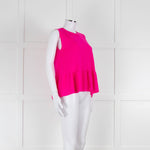 Odeeh Pink Cashmere Mix Sleeveless Top