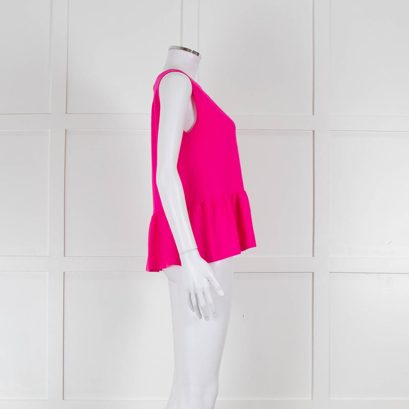 Odeeh Pink Cashmere Mix Sleeveless Top