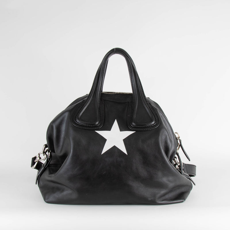 Givenchy Black Leather Nightingale Star Bag
