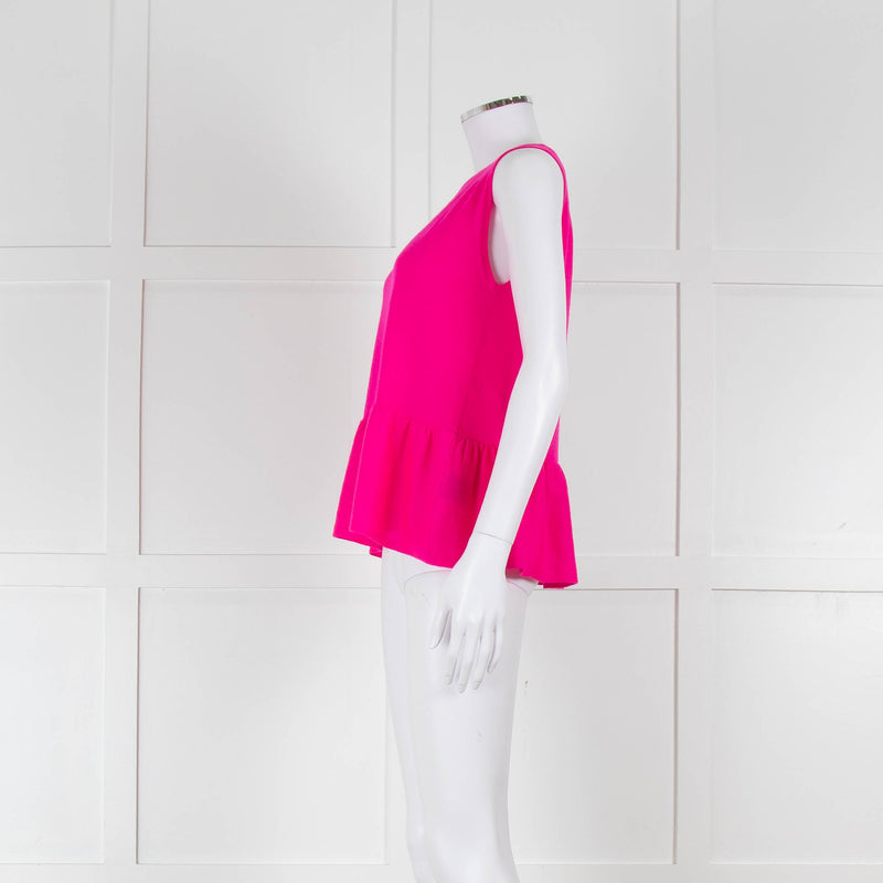Odeeh Pink Cashmere Mix Sleeveless Top