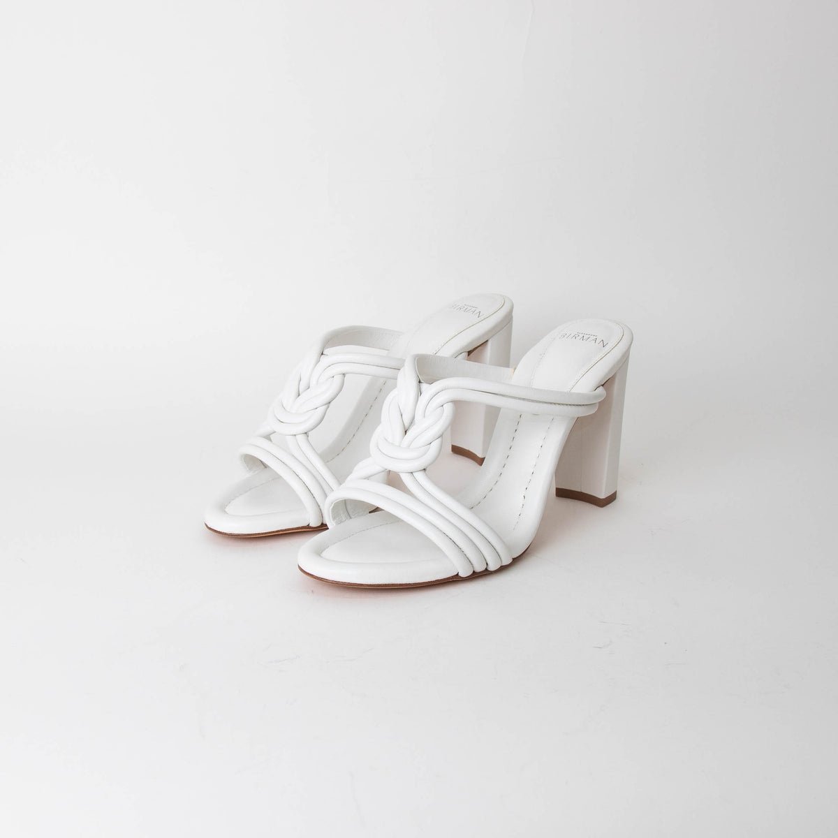 Alexandre Birman White Strappy Heeled Sandal